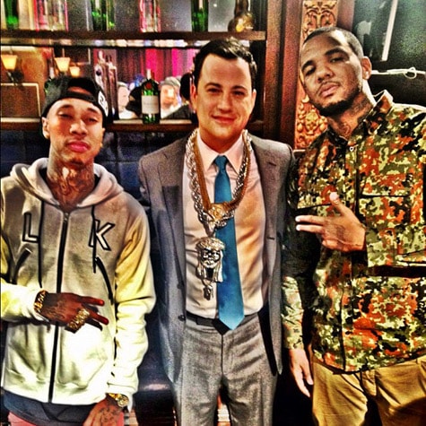 Game featuring Tyga - Celebration (Live on Jimmy Kimmel)