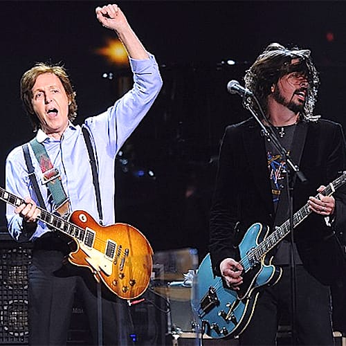 Paul McCartney and Nirvana Perform "Cut Me Some Slack"