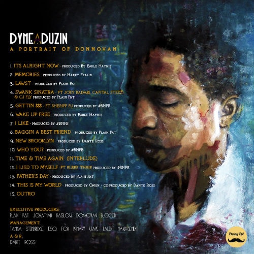 DyMe-A-DuZiN - A Portrait of Donnovan (Tracklist)