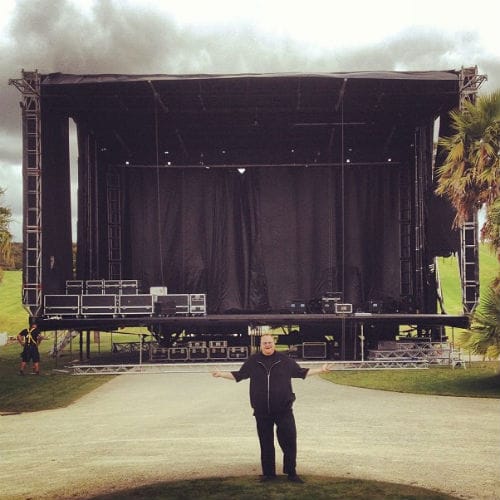Kim Dotcom Stages Fake FBI Raid at Launch of New Filesharing Site Mega