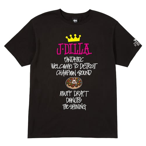 J Dilla x Stussy World Tour Tee