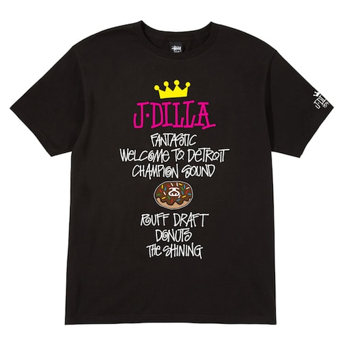 J Dilla x Stussy World Tour Tee