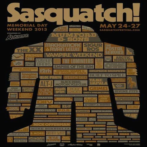 Sasquatch! Music Festival Announces Lineup: Danny Brown, The xx, Earl Sweatshirt, Toro Y Moi, Azealia Banks to Perform