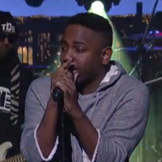 Kendrick Lamar - Poetic Justice (Live on Letterman)