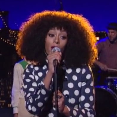 Solange Knowles - Don't Let Me Down (Live on Letterman)