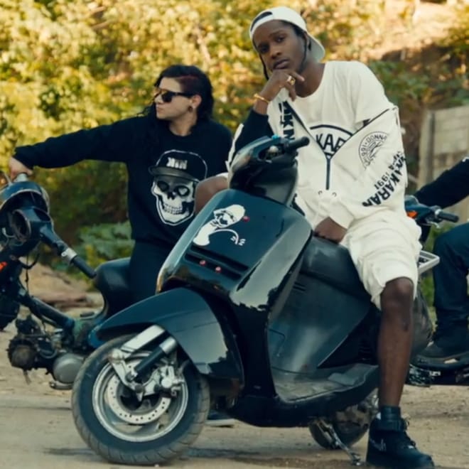 A$AP Rocky featuring Skrillex & Birdy Nam Nam - Wild for the Night