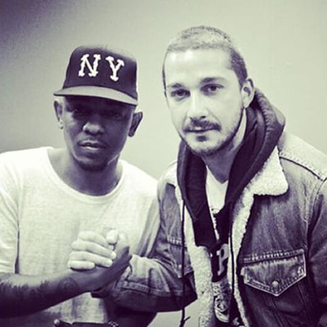 Kendrick Lamar & Shia LaBeouf Collaboration on the Way?