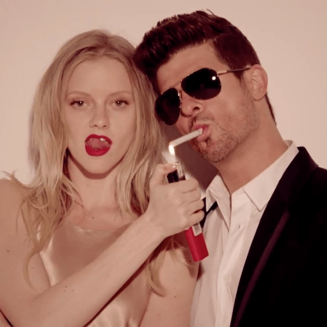 Robin Thicke featuring T.I. & Pharrell - Blurred Lines