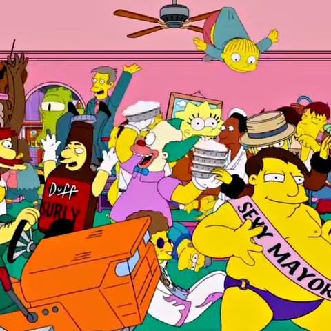 The Simpsons - Harlem Shake