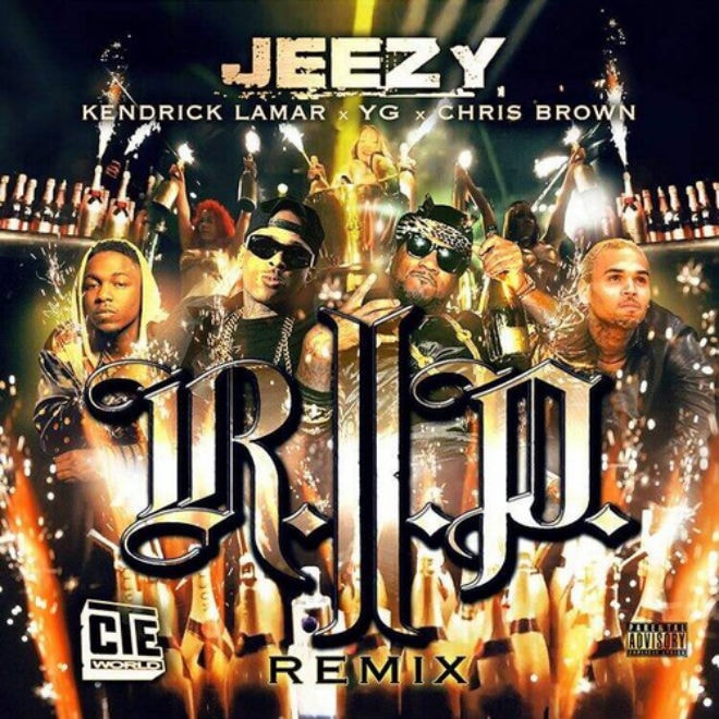 Young Jeezy featuring YG, Kendrick Lamar & Chris Brown – R.I.P. (Remix)