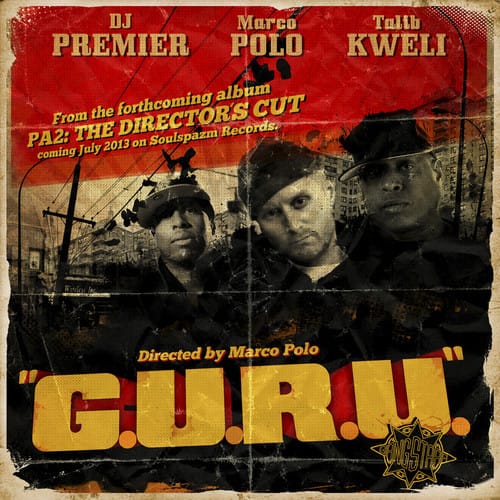 Marco Polo featuring Talib Kweli & DJ Premier - G.U.R.U. (Guru Tribute)