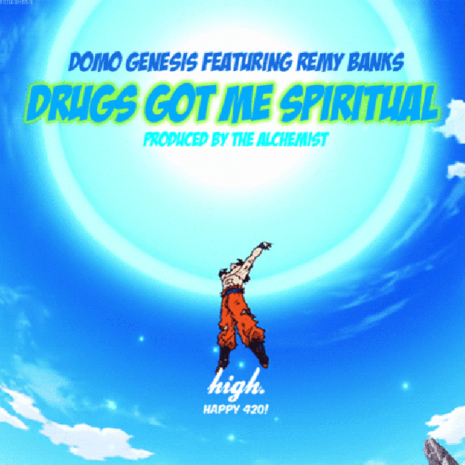 Domo Genesis featuring Remy Banks – Drugs Got Me Spiritual (Produced by The Alchemist)
