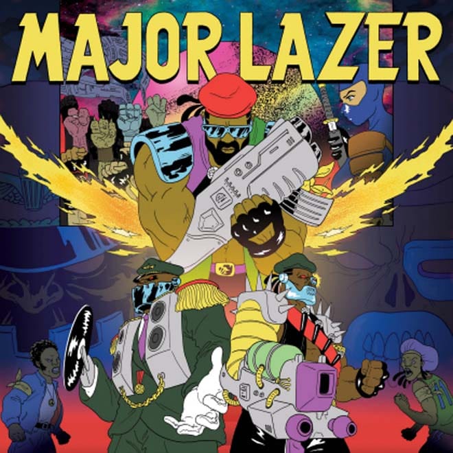 Major Lazer featuring Tyga, Bruno Mars & Mystic - Bubble Butt