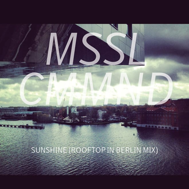 MSSL CMMND (Chad Hugo & Daniel Biltmore) – Sunshine
