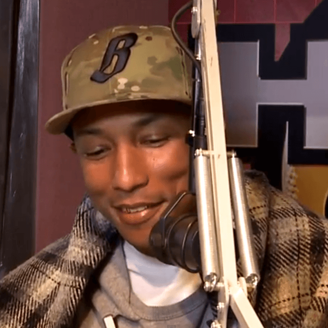Pharrell talks about Anti-Aging Methods, Relationships, New Jay-Z Album