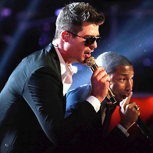 Robin Thicke, Pharrell Williams & T.I. Perform "Blurred Lines" on The Voice