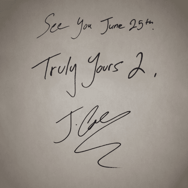 J. Cole - Truly Yours 2 EP