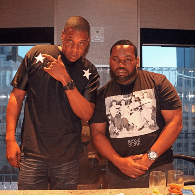 Jay-Z In The Studio With Raekwon