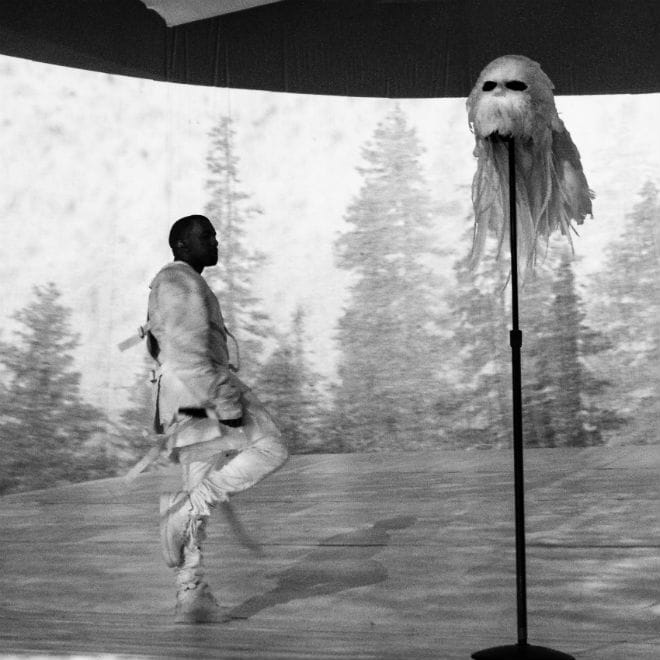 Kanye West Presents More New Music at Surprise Performance in New York City