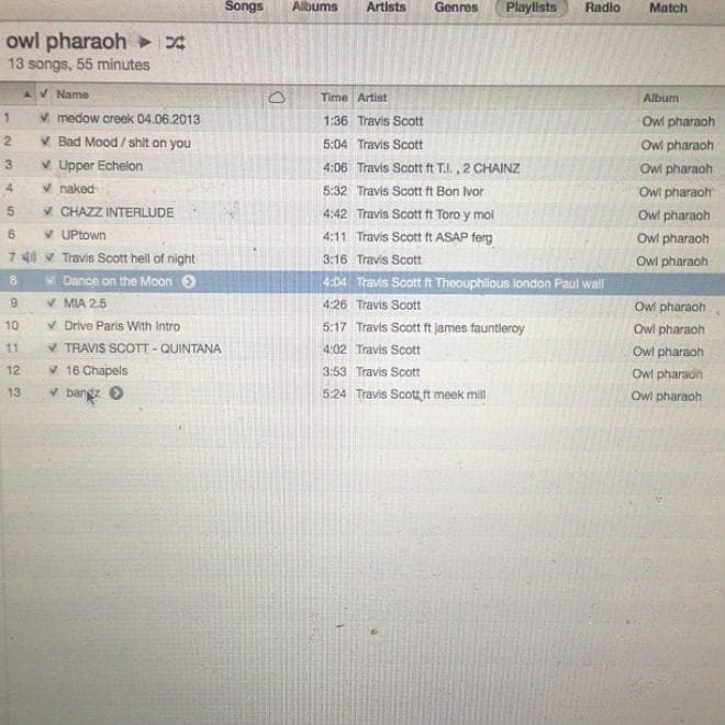 Travi$ Scott Reveals 'Owl Pharaoh' Tracklist & Features