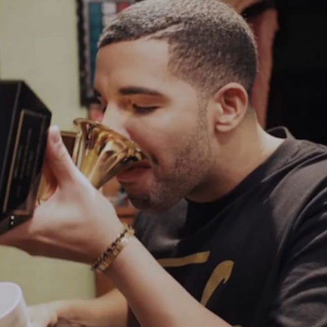 Drake and Crew Take Shots Out of His Grammy Award