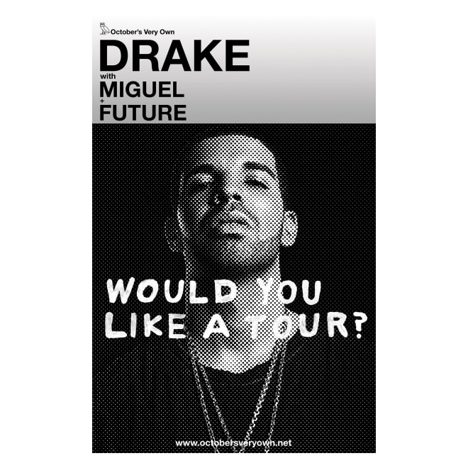 Drake Announces ‘Would You Like a Tour?’ With Miguel & Future