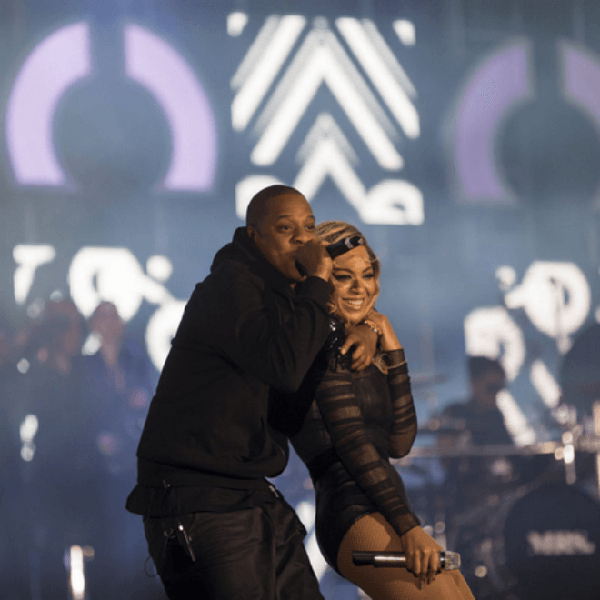 Jay-Z Joins Beyoncé on Stage at 'Chime For Change'