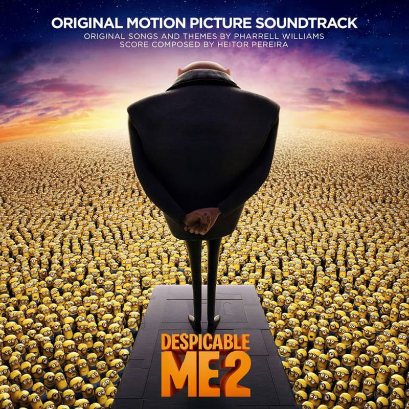 Pharrell Williams - Happy (Despicable Me 2 - Lyric Video)
