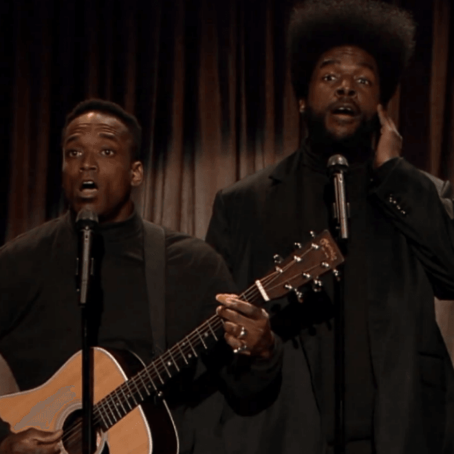 Watch The Roots Covering Daft Punk's "Get Lucky" and Rapping Over 'Super Mario Bros.' Theme