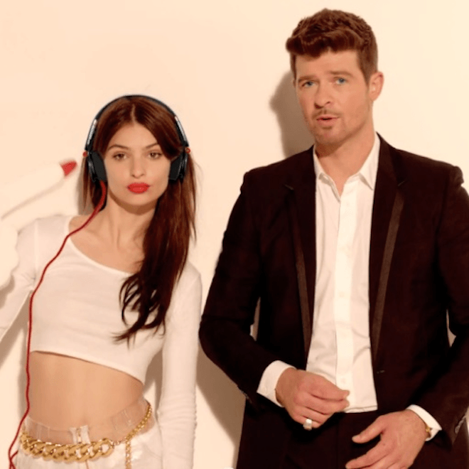 Robin Thicke’s ‘Blurred Lines’ Breaks All Time Radio Record