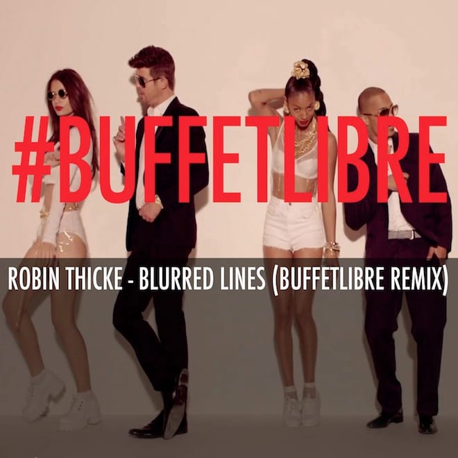 Robin Thicke - Blurred Lines (Buffetlibre Remix)