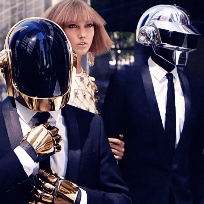 Behind the Scenes with Daft Punk and Karlie Kloss for Vogue