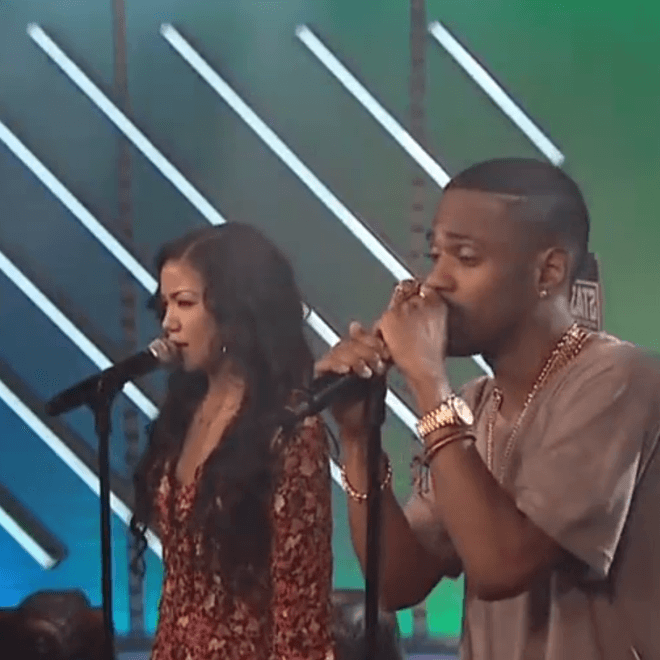 Big Sean & Jhené Aiko Perform “Beware” on The Hustle After Party