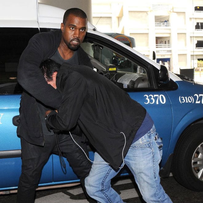 Kanye West Could Face "Felony Attempted Robbery Charge" After Physical Altercation with Paparazzi 