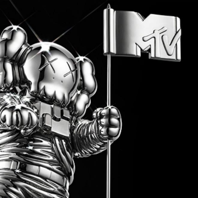 KAWS Redesigns MTV VMA Moonman