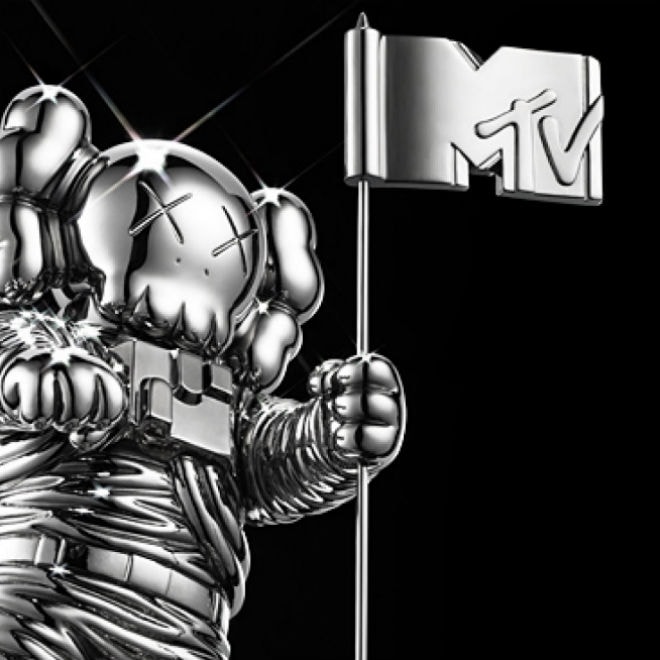 KAWS Redesigns MTV VMA Moonman