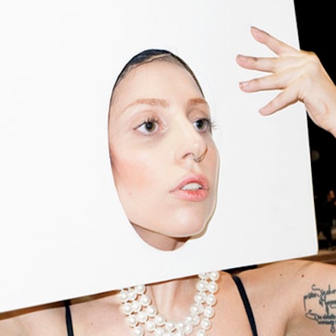 Terry Richardson Photographs Lady Gaga Backstage at the VMAs