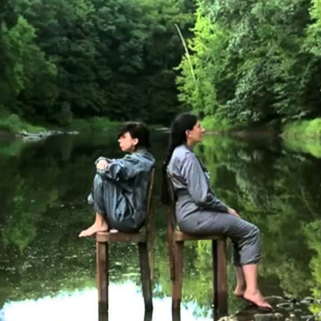 Lady Gaga Bares All for Marina Abramovic