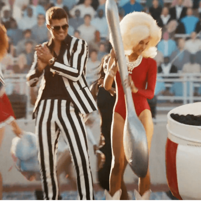 Robin Thicke featuring 2 Chainz & Kendrick Lamar – Give It 2 U