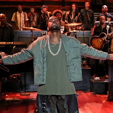 Kanye West Performs “Bound 2″ with The Roots and Charlie Wilson on Jimmy Fallon