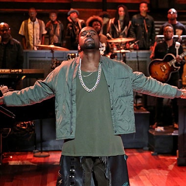 Kanye West Performs “Bound 2″ with The Roots and Charlie Wilson on Jimmy Fallon