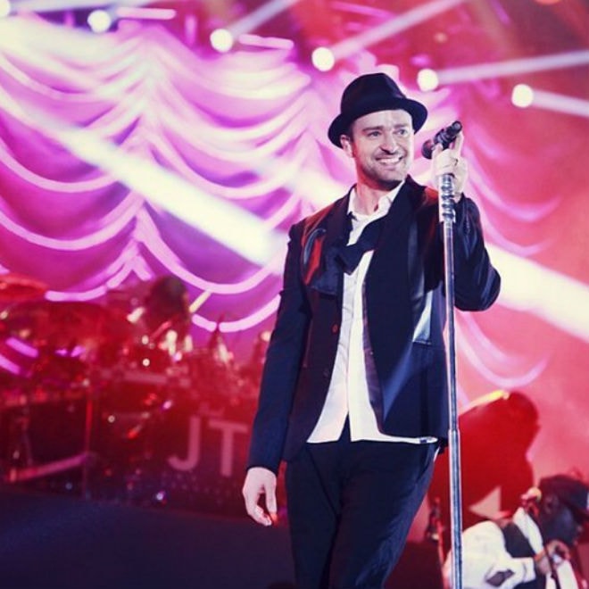 Justin Timberlake Premiers "True Blood" & "Only When I Walk Away" at iHeartRadio Music Fest