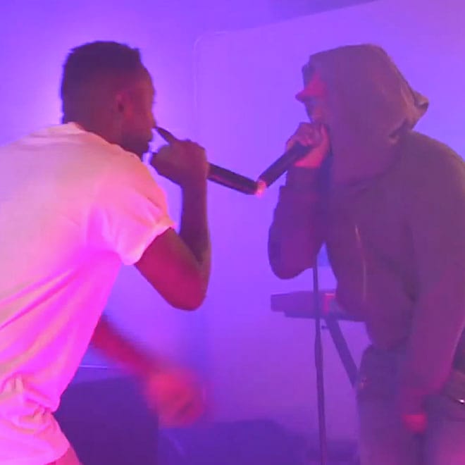 ScHoolboy Q & Kendrick Lamar Perform "Collard Greens" in New York