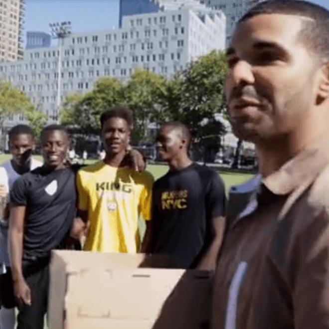 Watch Drake’s FIFA 14 NYC Experience