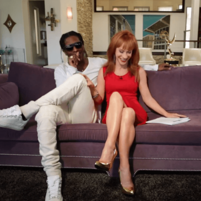 A$AP Rocky Goes "Back & Forth' with Kathy Griffin