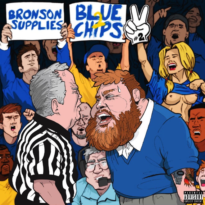Action Bronson & Party Supplies – Blue Chips 2 (Artwork)