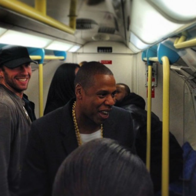 Jay Z, Timbaland & Chris Martin Surprise Fans by Taking London Tube to O2 Arena