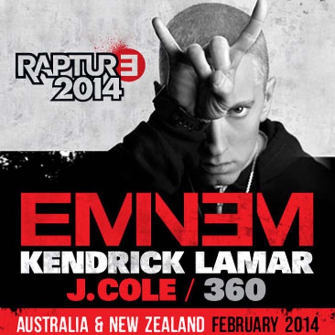 Kendrick Lamar & J. Cole to Join Eminem on 'Rapture' Tour