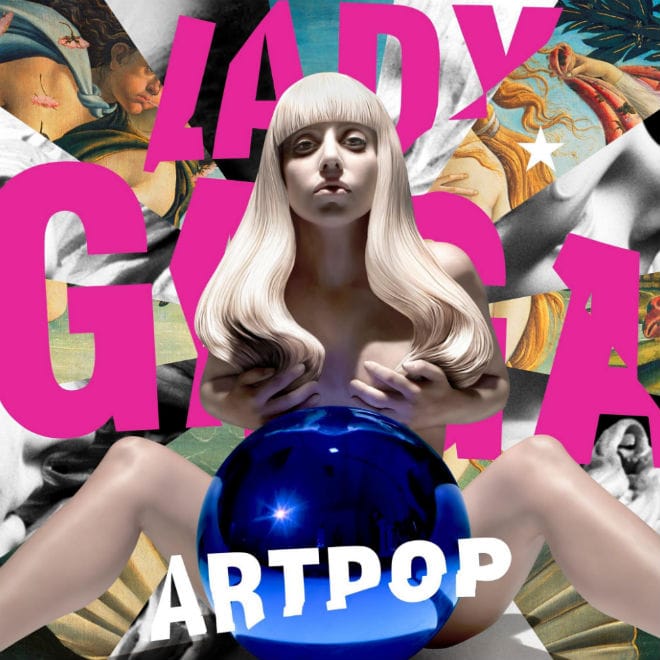 Lady Gaga Unveils Artwork for 'ARTPOP' - Designed byJeff Koons