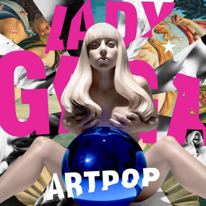Lady Gaga Unveils Artwork for 'ARTPOP' - Designed byJeff Koons
